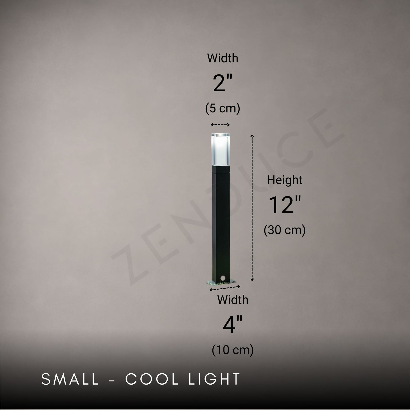 NORELAN-Modern LED Landscape Pillar Light-ZENDUCE
