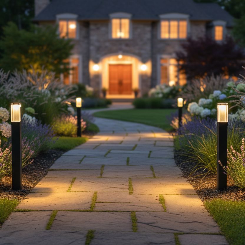 NORELAN-Modern LED Landscape Pillar Light-ZENDUCE