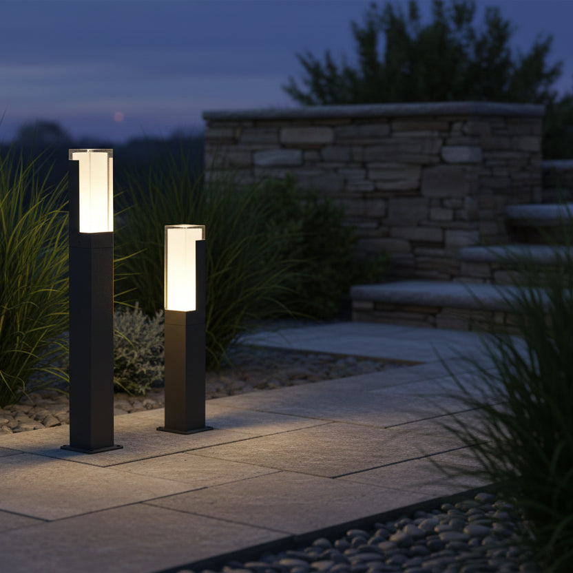NORELAN-Modern LED Landscape Pillar Light-ZENDUCE