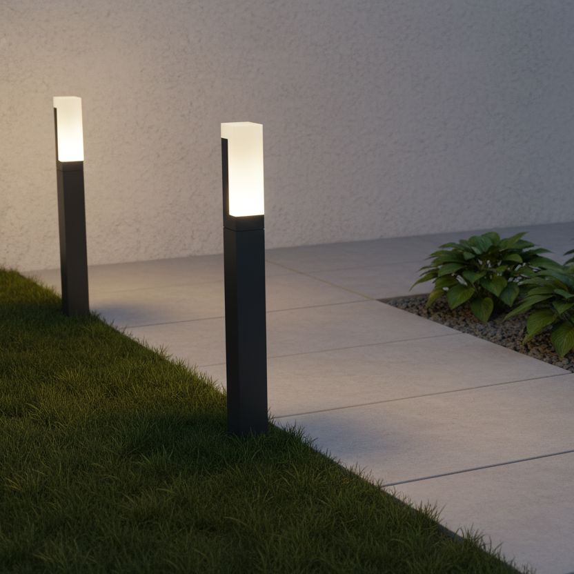 NORELAN-Modern LED Landscape Pillar Light-ZENDUCE