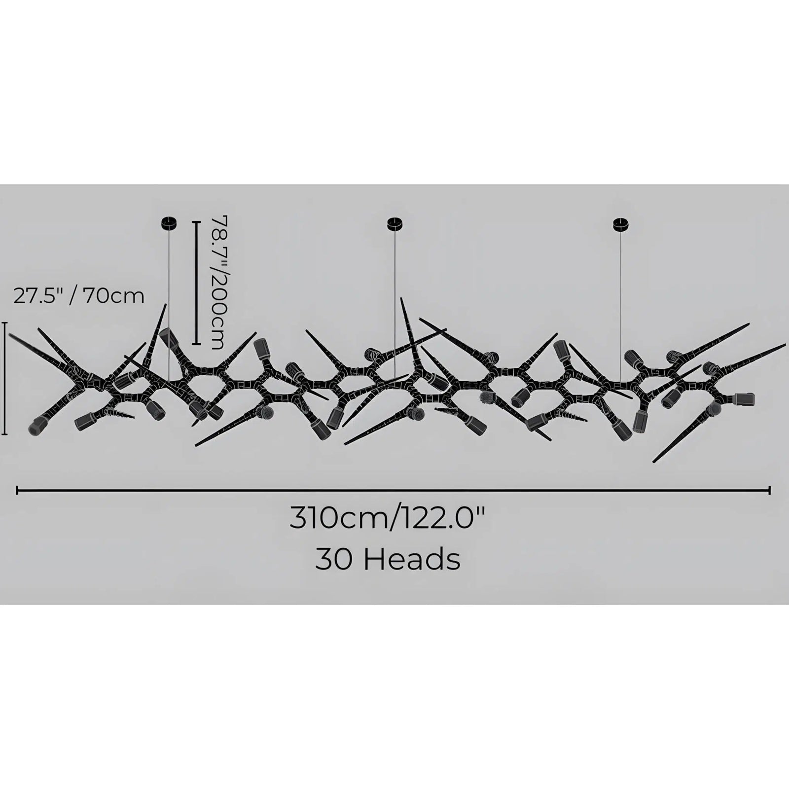 ONYX - ZENDUCE - 47.2" / Warm White
