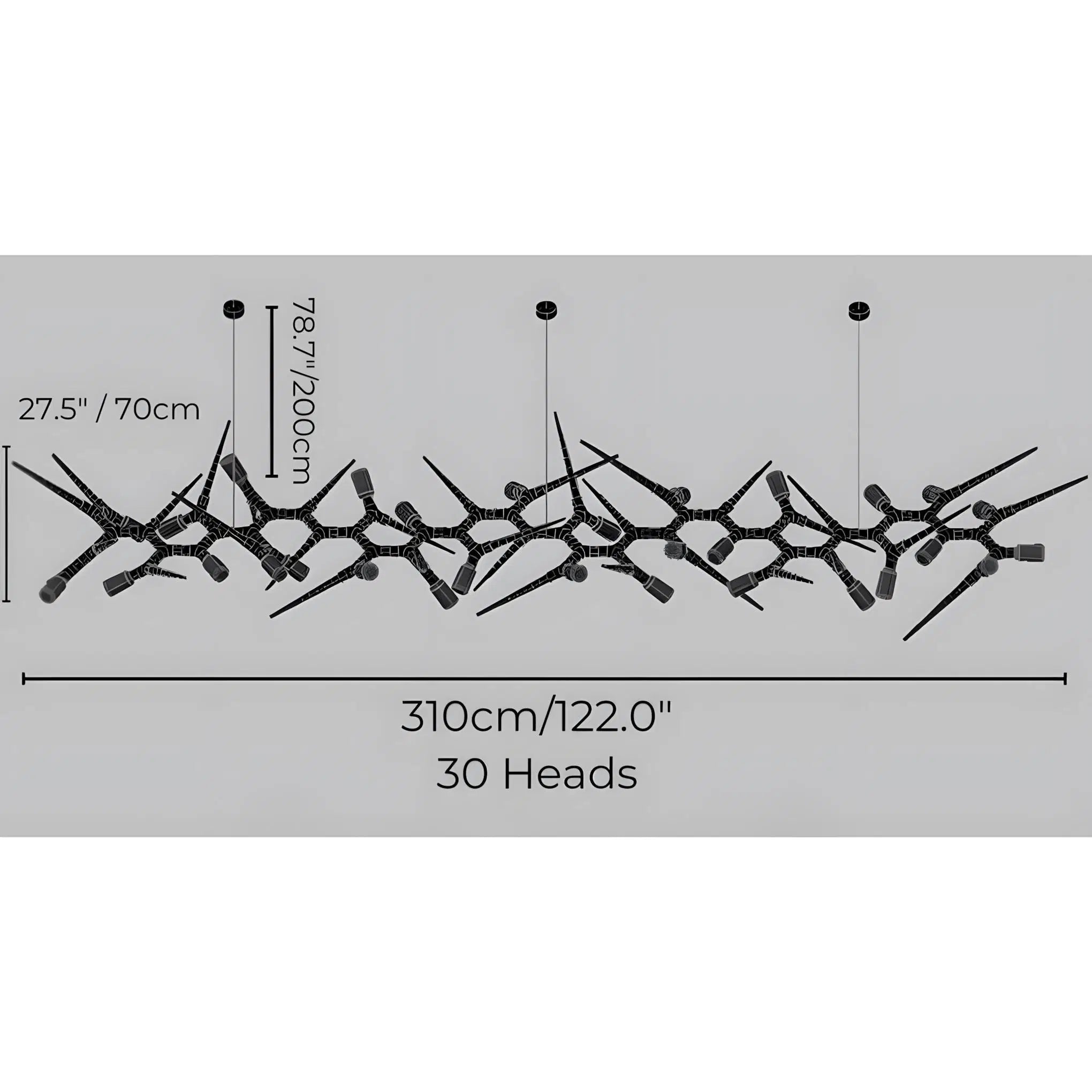 ONYX - ZENDUCE - 47.2" / Warm White