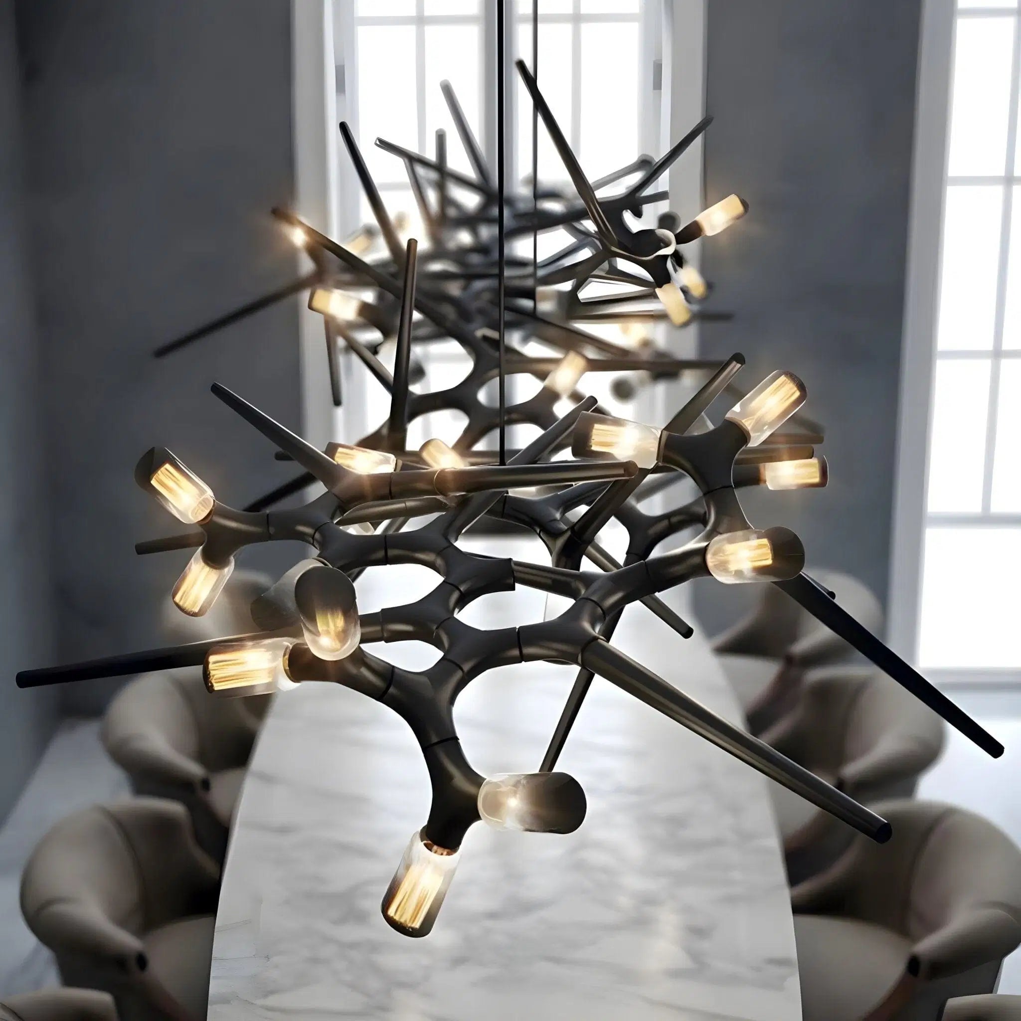Europa Retro LED Chandelier - ZENDUCE Lighting Collection
