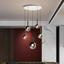 OPHIRA-Orbital Glass Bubble Chandelier-ZENDUCE