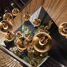 OPHIRA-Orbital Glass Bubble Chandelier-ZENDUCE