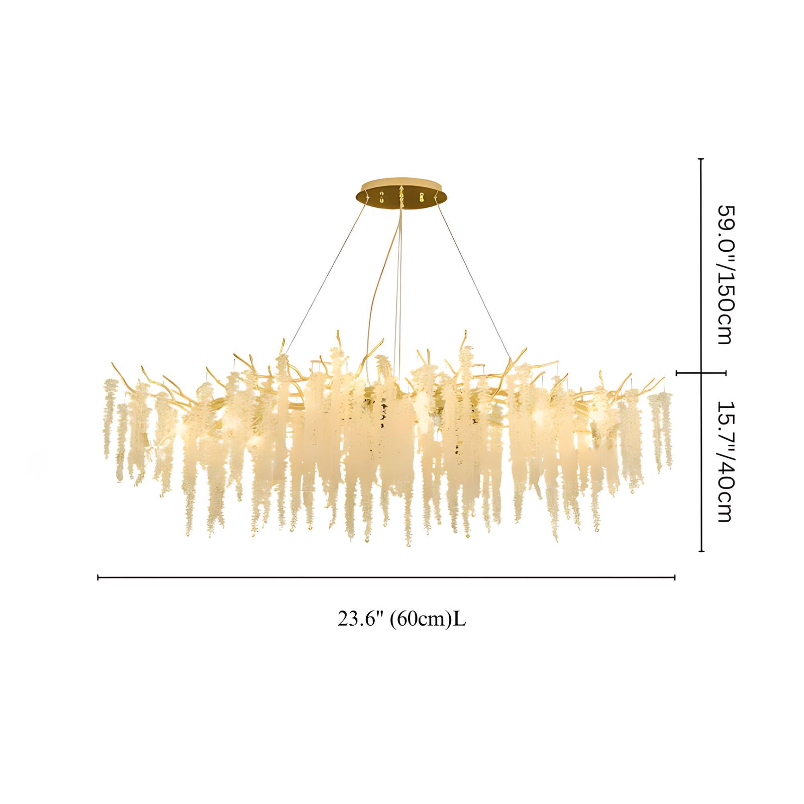ORCHID - ZENDUCE - Round / 23.6" / Warm White