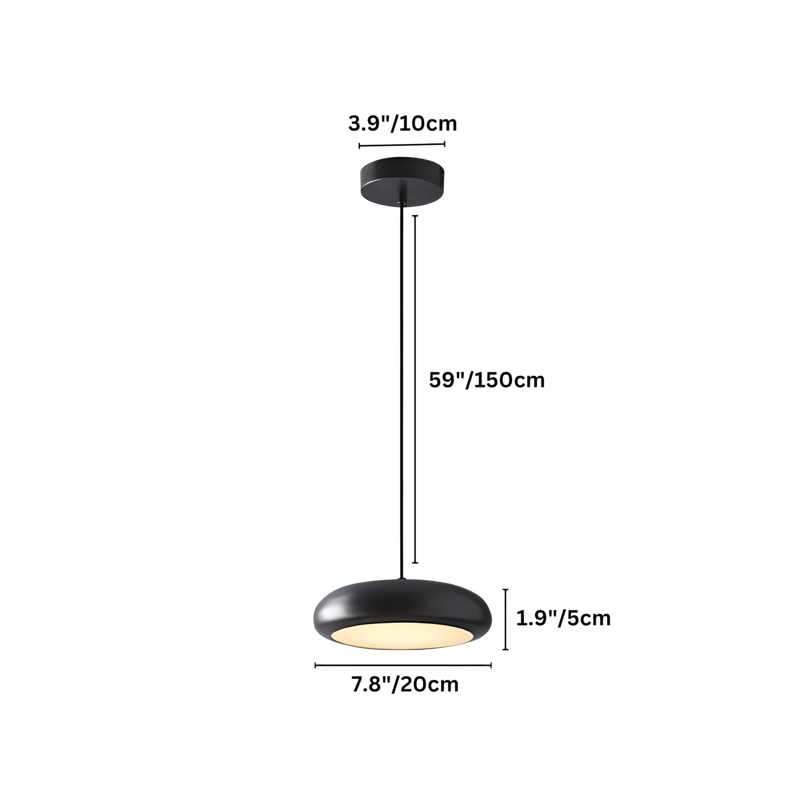 ORVANE-Circular Dome Pendant Light-ZENDUCE