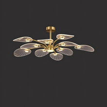 ORVIAN-Elegant Floral-Inspired LED Ceiling Light-ZENDUCE