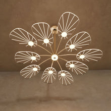 ORVIAN-Elegant Floral-Inspired LED Ceiling Light-ZENDUCE