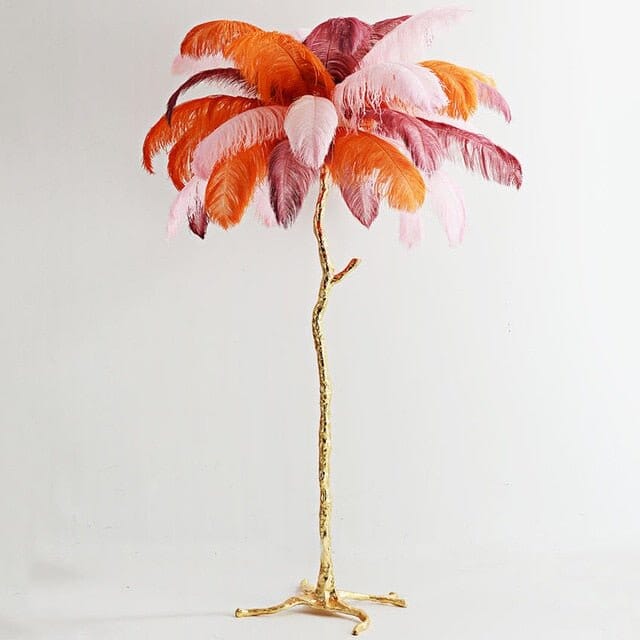 PALMERA - ZENDUCE - Orange / Small - 31.4" / Brushed Gold