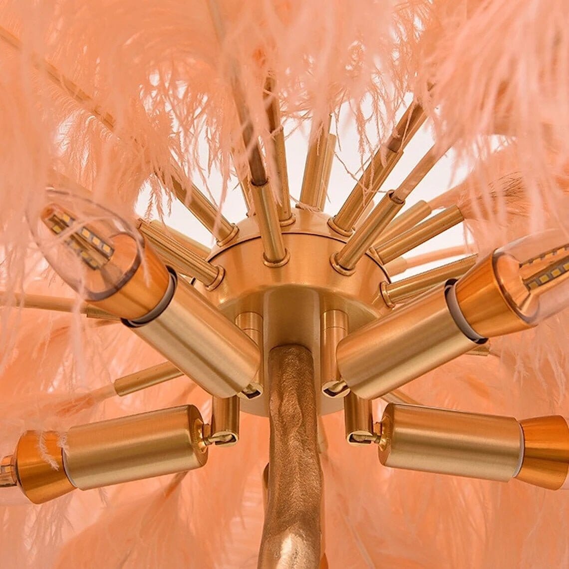 PALMERA - ZENDUCE - Orange / Small - 31.4" / Brushed Gold