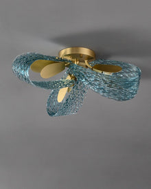 PAVO (Living Room) - ZENDUCE - Flush Mount Round - 3 lights / Warm White (3000k)