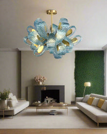 PAVO (Living Room) - ZENDUCE - Flush Mount Round - 3 lights / Warm White (3000k)
