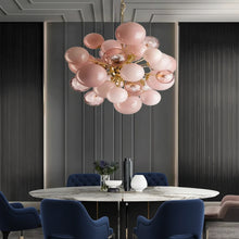 PEARLIX-Glass Orb Chandelier-ZENDUCE