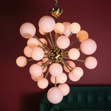 PEARLIX-Glass Orb Chandelier-ZENDUCE