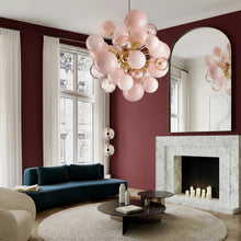 PEARLIX-Glass Orb Chandelier-ZENDUCE
