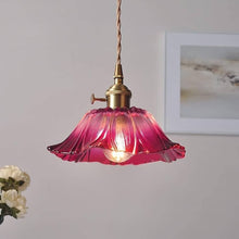 PETALUX-Petaled Glass Pendant Light-ZENDUCE