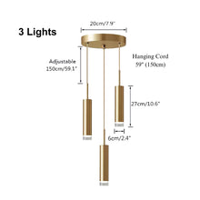 POONAH - ZENDUCE - 3-Light Pendant / Cool White 6000K