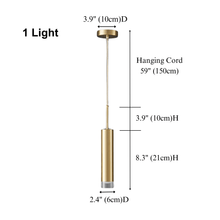POONAH - ZENDUCE - 1-Light Pendant / Cool White 6000K