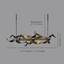 PRESTIGE-Elegant Stainless-Steel Chandelier-ZENDUCE