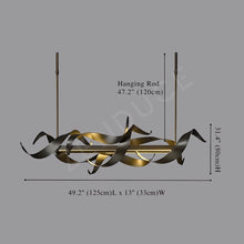 PRESTIGE-Elegant Stainless-Steel Chandelier-ZENDUCE