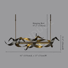 PRESTIGE-Elegant Stainless-Steel Chandelier-ZENDUCE