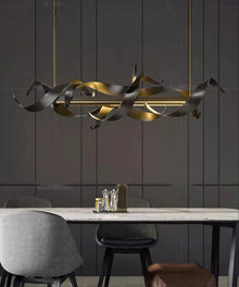 PRESTIGE-Elegant Stainless-Steel Chandelier-ZENDUCE