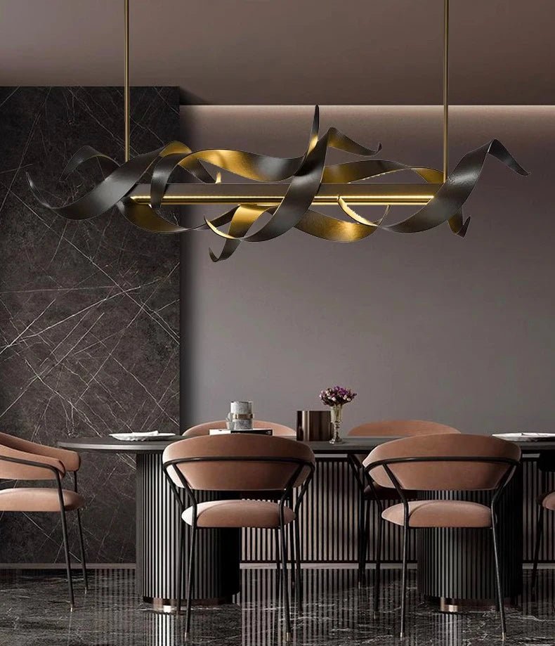 PRESTIGE-Elegant Stainless-Steel Chandelier-ZENDUCE