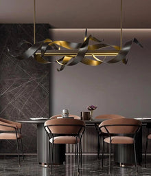 PRESTIGE-Elegant Stainless-Steel Chandelier-ZENDUCE