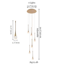 RADIANCE - ZENDUCE - 6 / Warm Light - 3000K / Gold
