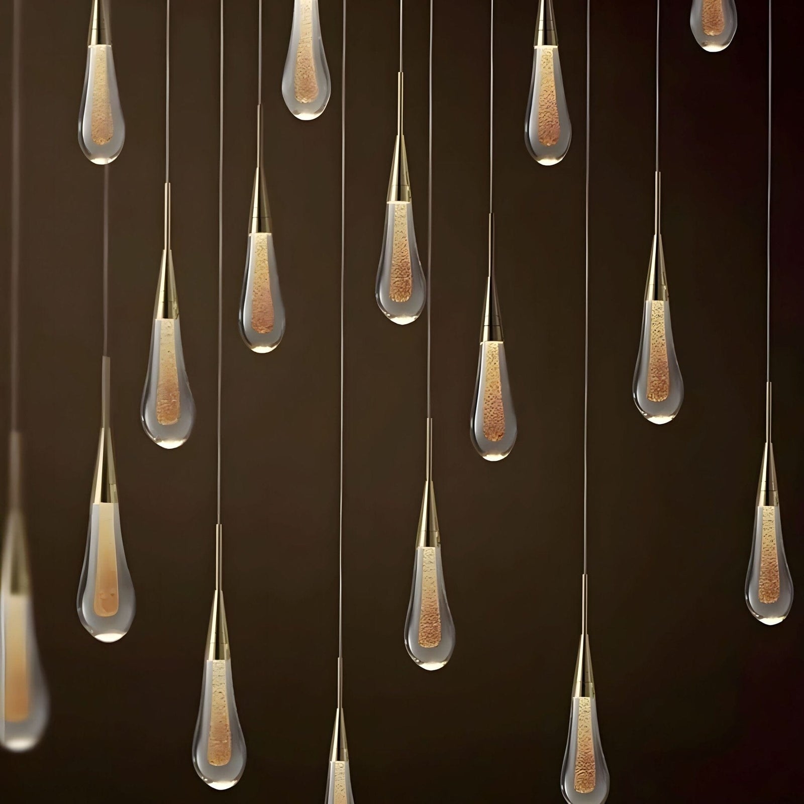 RAIN DROPS - ZENDUCE - 1 / Warm White / Round