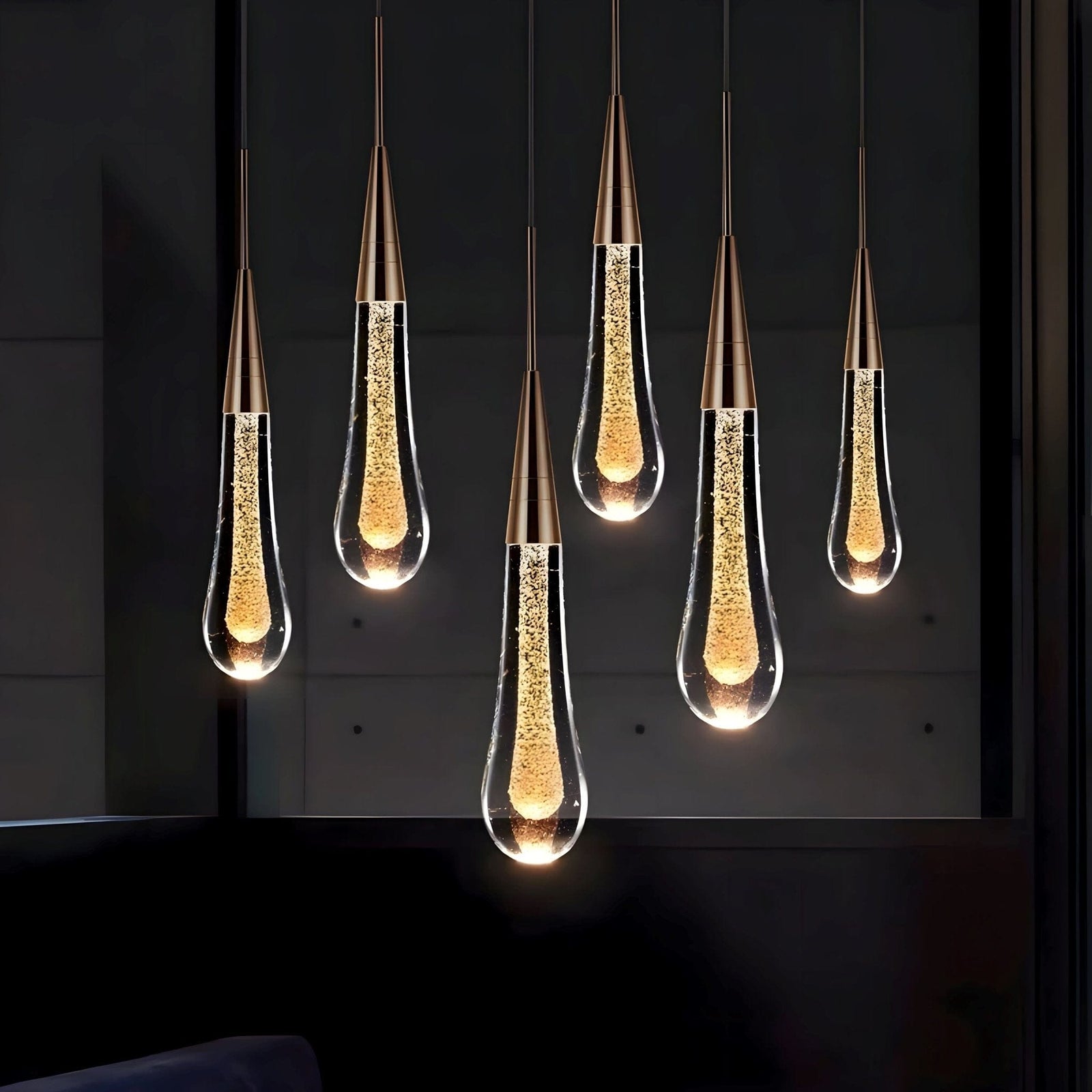 RAIN DROPS - ZENDUCE - 1 / Warm White / Round