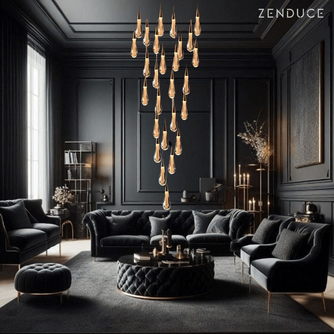 RAIN DROPS - ZENDUCE - 1 / Warm White / Round
