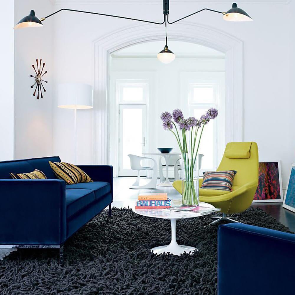 RAYVEN-Three Arm Ceiling Lamp-ZENDUCE