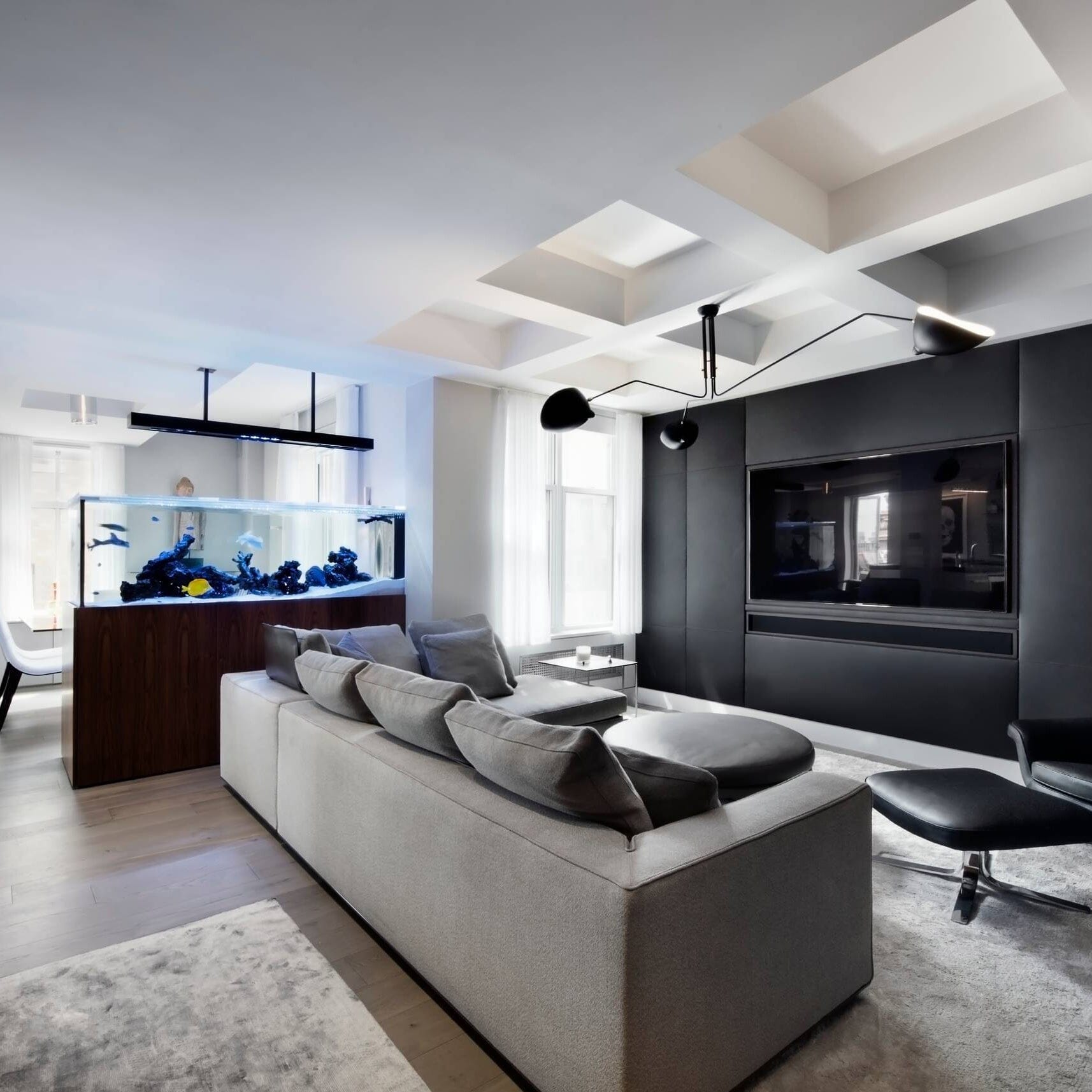 RAYVEN-Three Arm Ceiling Lamp-ZENDUCE