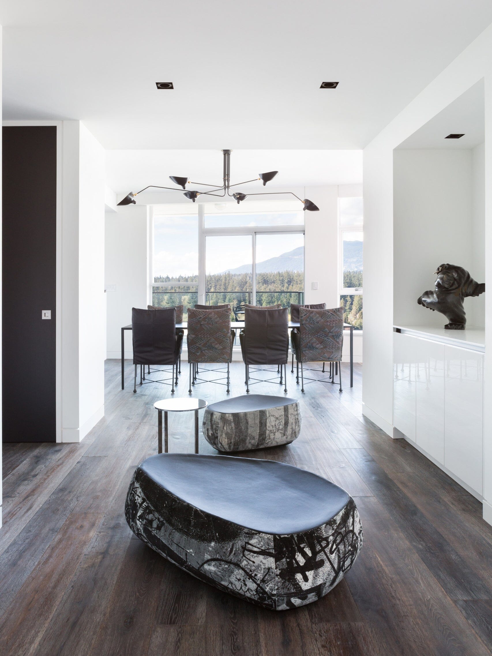 RAYVEN-Three Arm Ceiling Lamp-ZENDUCE