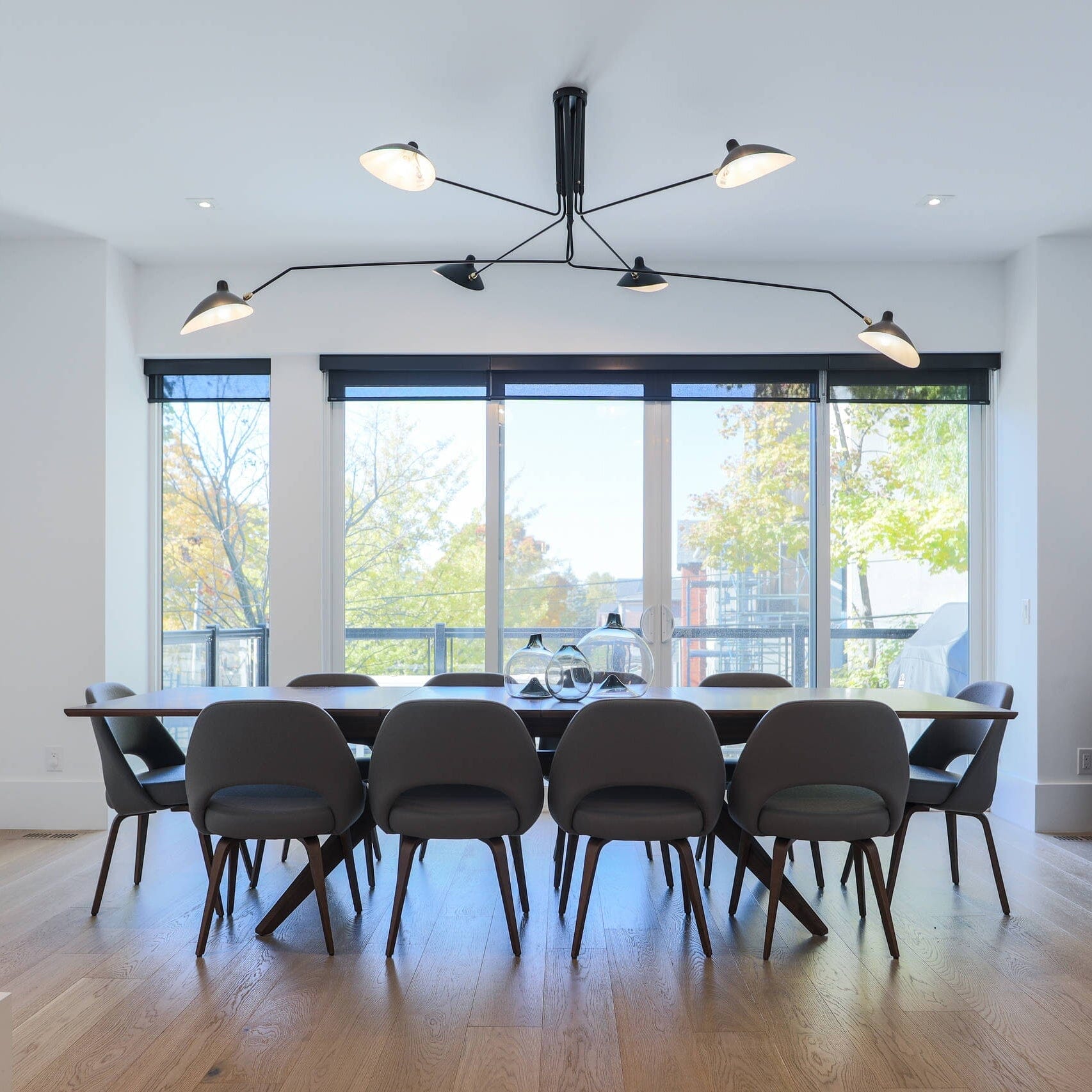 RAYVEN-Three Arm Ceiling Lamp-ZENDUCE