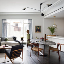 RAYVEN-Three Arm Ceiling Lamp-ZENDUCE