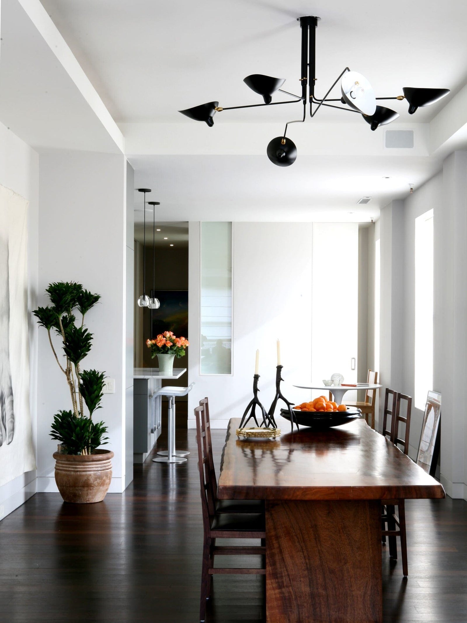 RAYVEN-Three Arm Ceiling Lamp-ZENDUCE