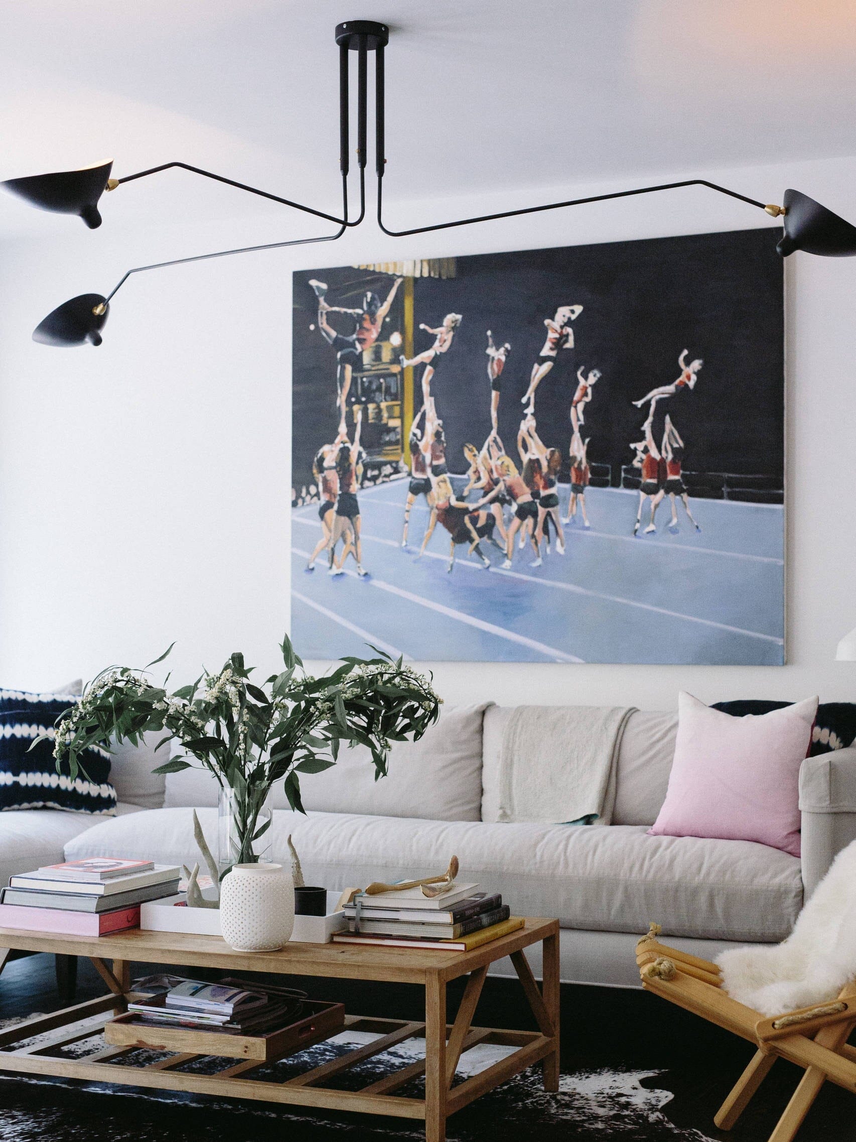 RAYVEN-Three Arm Ceiling Lamp-ZENDUCE