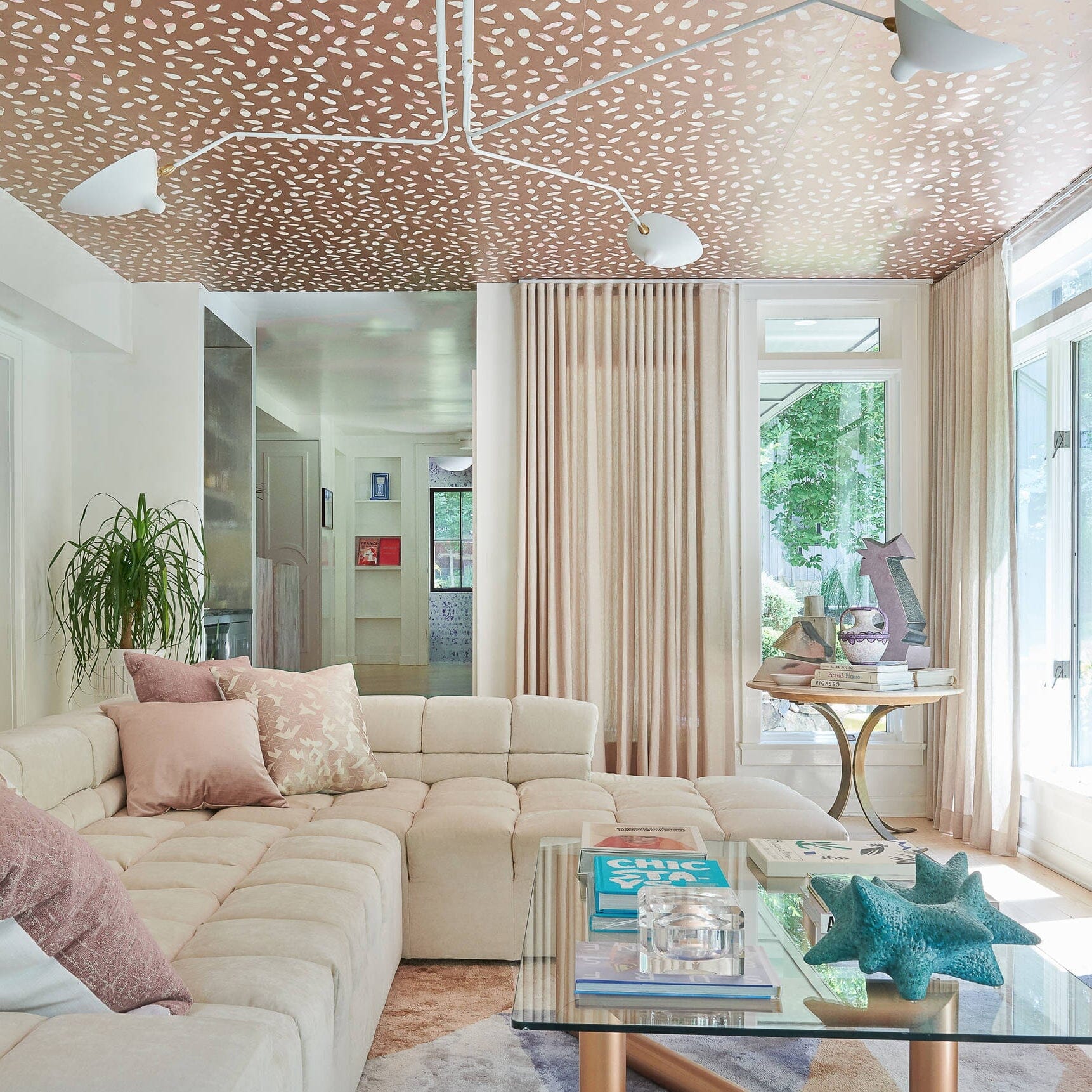 RAYVEN-Three Arm Ceiling Lamp-ZENDUCE