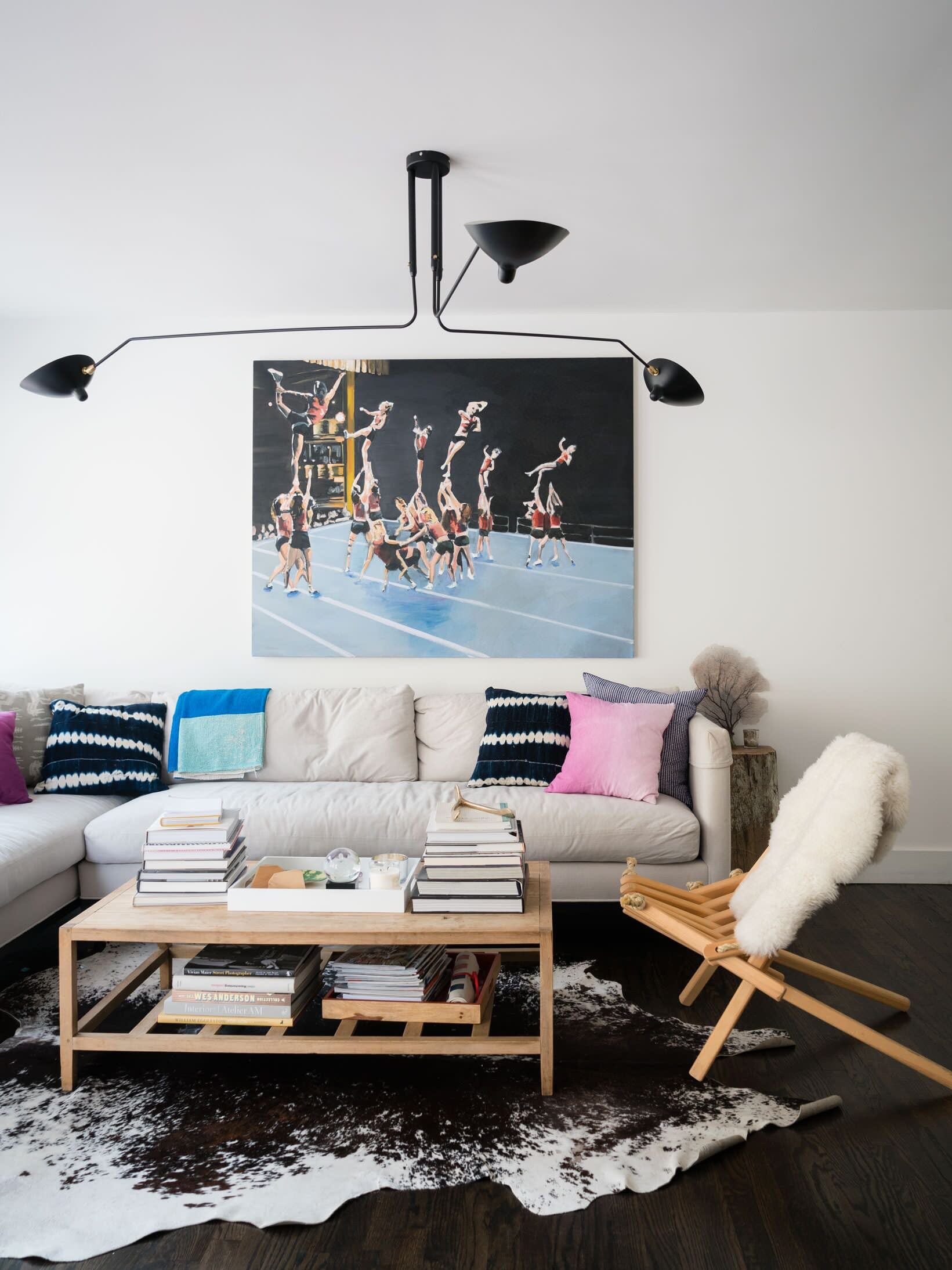 RAYVEN-Three Arm Ceiling Lamp-ZENDUCE