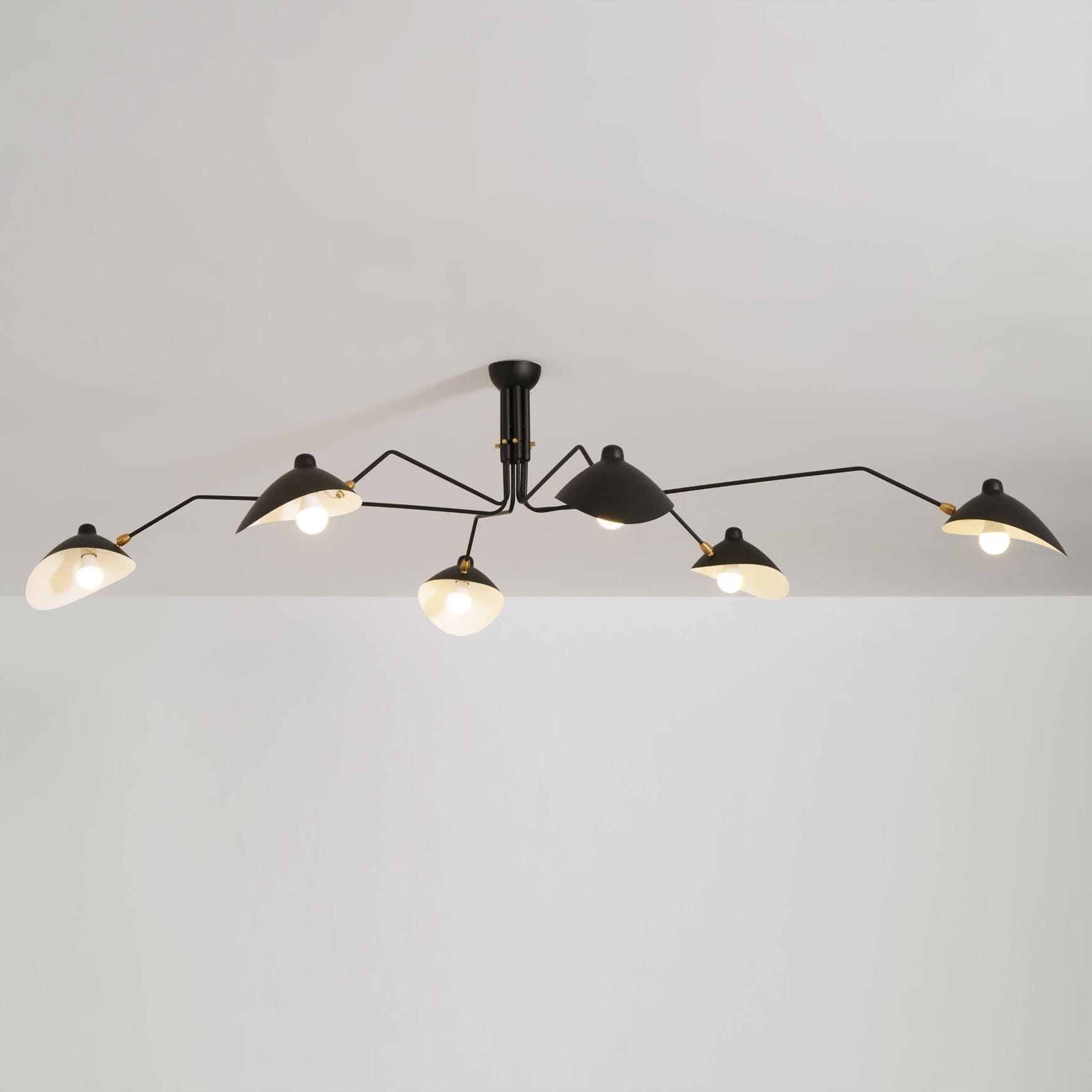 RAYVEN-Three Arm Ceiling Lamp-ZENDUCE