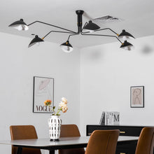 RAYVEN-Three Arm Ceiling Lamp-ZENDUCE