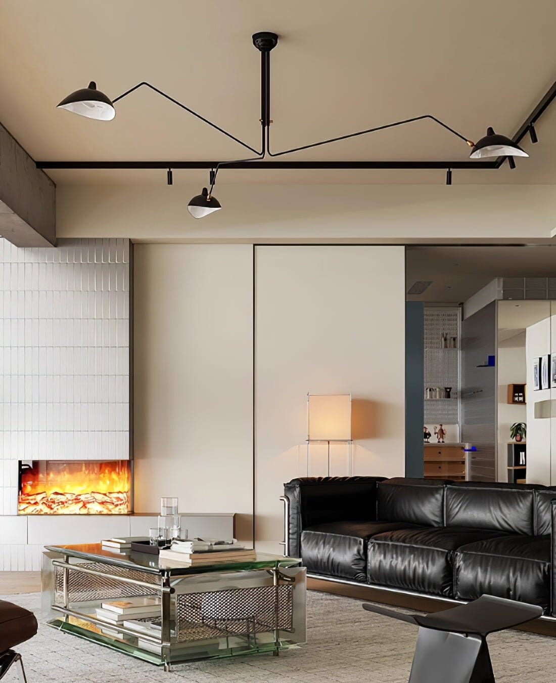 RAYVEN-Three Arm Ceiling Lamp-ZENDUCE