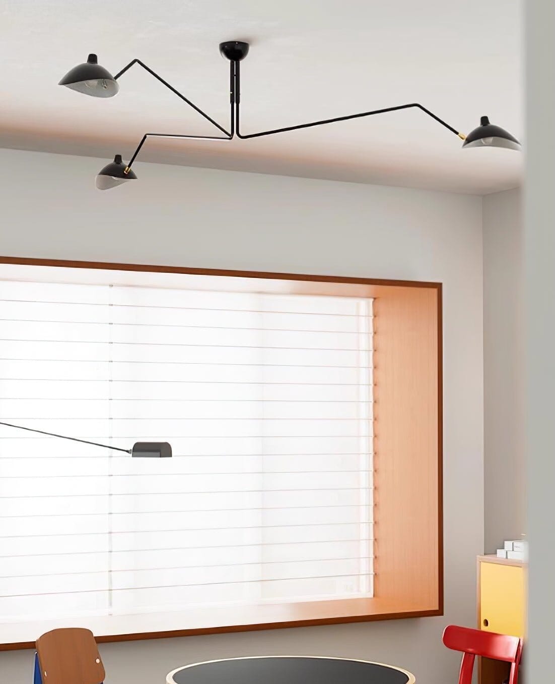 RAYVEN-Three Arm Ceiling Lamp-ZENDUCE