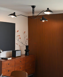 RAYVEN-Three Arm Ceiling Lamp-ZENDUCE