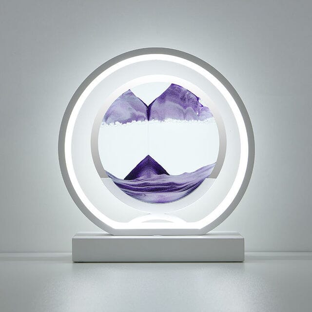 SANDS OF TIME - ZENDUCE - Round / White / Purple