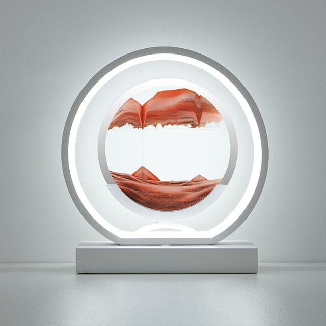 SANDS OF TIME - ZENDUCE - Round / White / Red