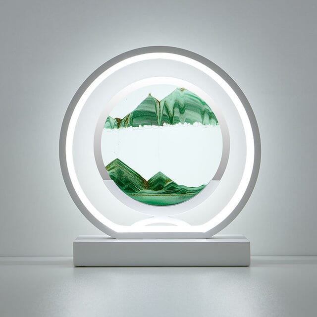 SANDS OF TIME - ZENDUCE - Round / White / Green